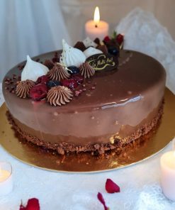 Tort visine si ciocolata